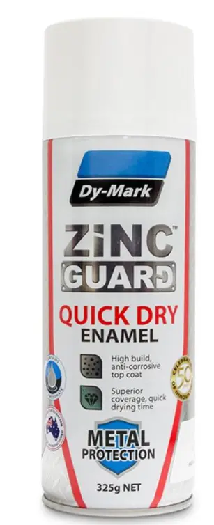 Dy Mark  Zinc Guard  Dry Enamel Gloss White 325G  230932311 1