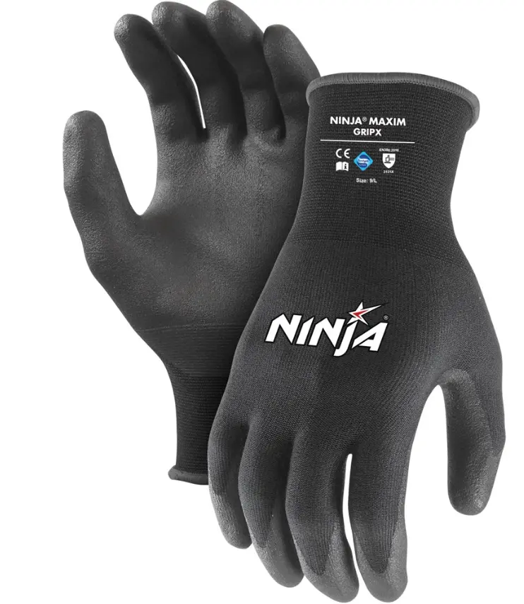 Ninja Hpt Gripx Gloves Black Sizes S To 2Xl Nigrpxhptbk00 1