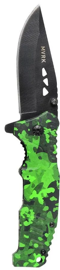 Mvrk Green Camo Edc Folding Knife 1010-Camog 1