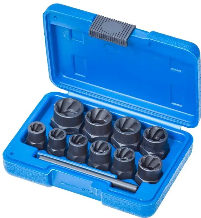 Harlingen 10 Piece Damaged Bolt Remover Set H-60-015-001 1