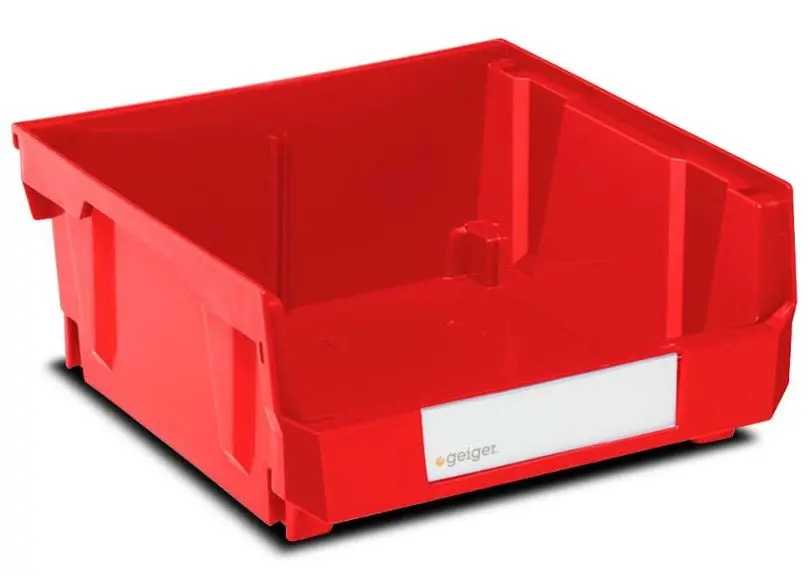 Geiger Medium Hb Series Duplex Bin Red Hb235r 1