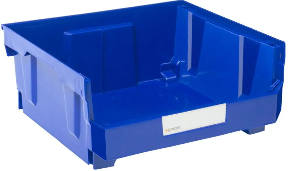 Geiger Large Hb Series Duplex Bin  Blue Hb250b 1