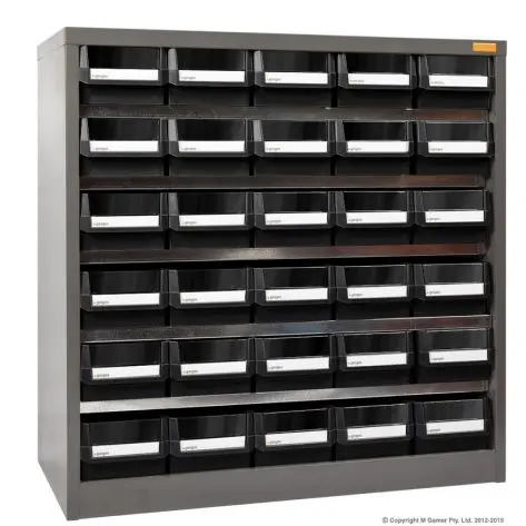 Geiger 30 Drawer Hd Parts Cabinet Hd530 1