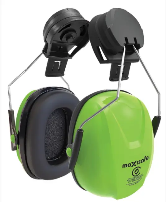 Maxisafe Helmet Mounted Earmuffs 26Db - Class 5 Hhe672 1