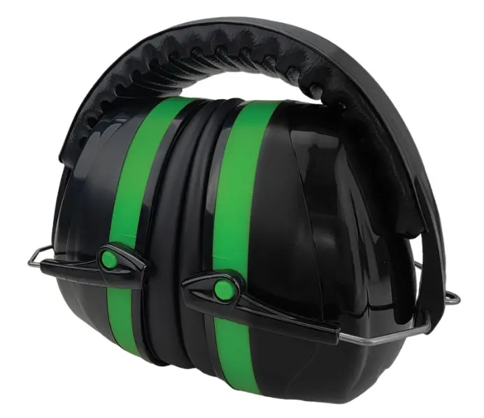 Maxisafe Folding Earmuff 33Db - Class 5 - Green Hre664 1