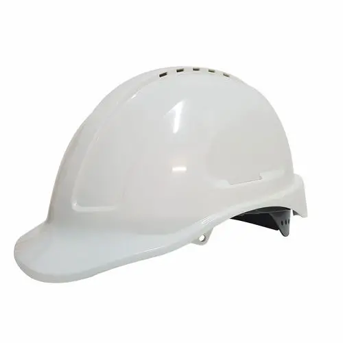 Maxisafe  Maxiguard White Vented Hard Hat -Sliplock Harness Hvs590-W 1