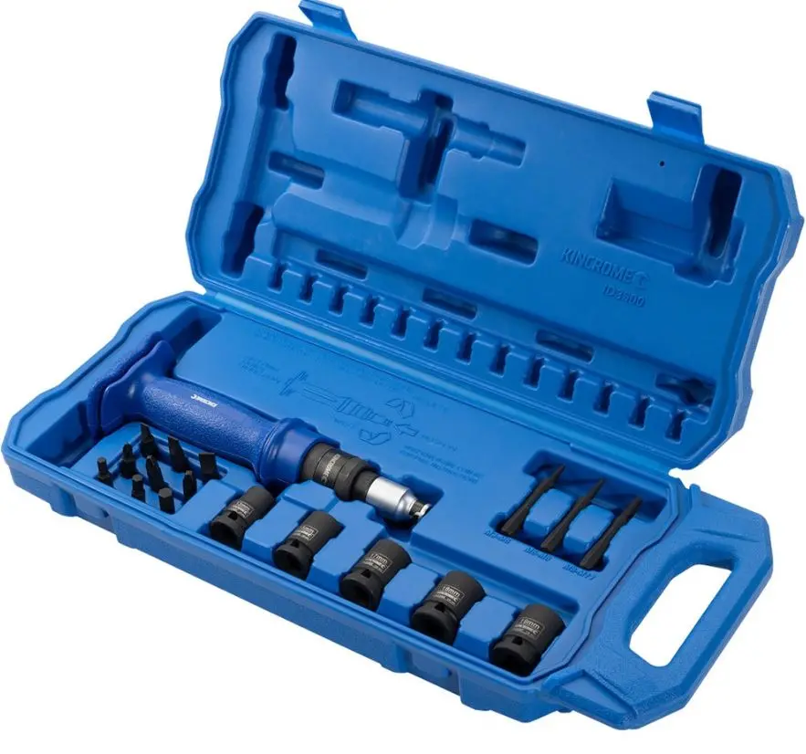 Kincrome Premium Impact Driver Set 5/16" & 1/2" Drive 18 Piece Id3500 1