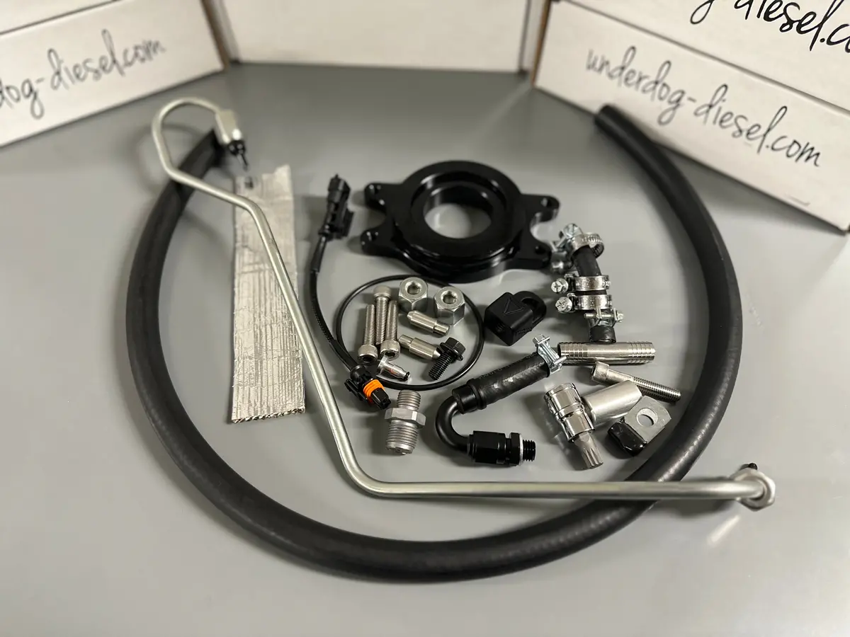 Underdog Diesel Cp3 Conversion Kit W/ Wcfab Race Line 1