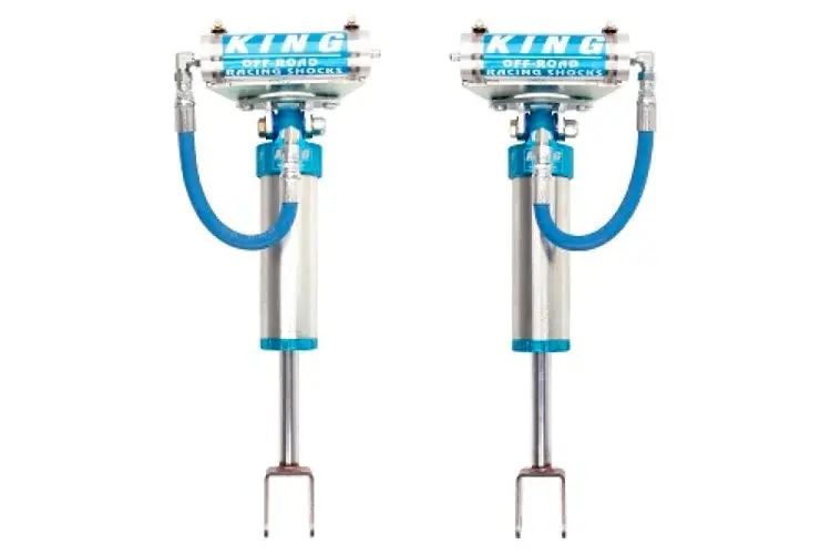 King 2.5 Perfomance Series Reservoir Front Shocks (Pair) For 2011+ Gm 2500/3500Hd 1