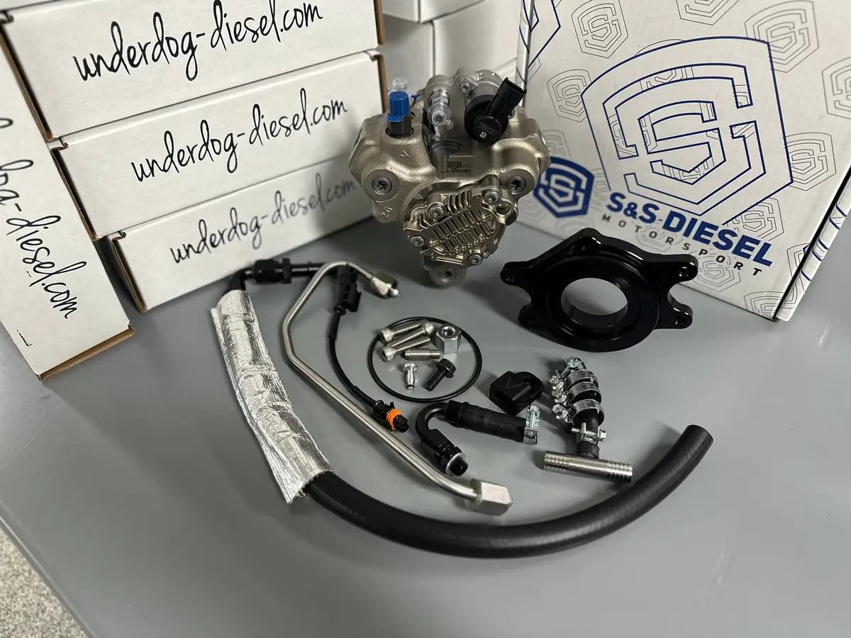 Underdog Diesel CP3 Conversion Bundle Featuring S&S Diesel Motorsport High-Performance CP3 Fuel Pump