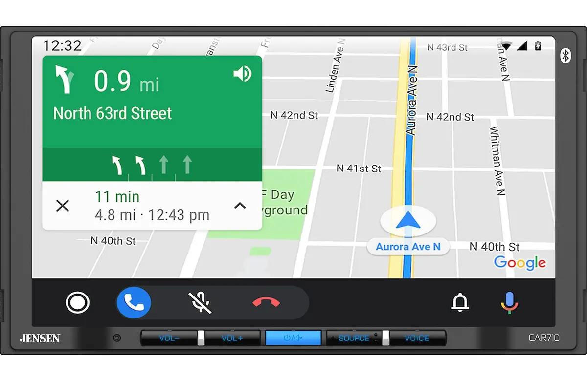 Jensen Car710  7″ Multimedia Receiver W/ Apple Carplay / Android Auto 1