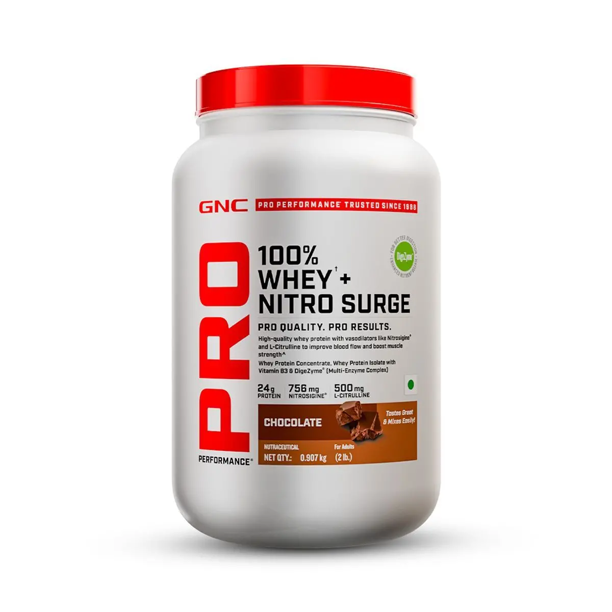 Gnc 100% Whey + Nitro Surge 4