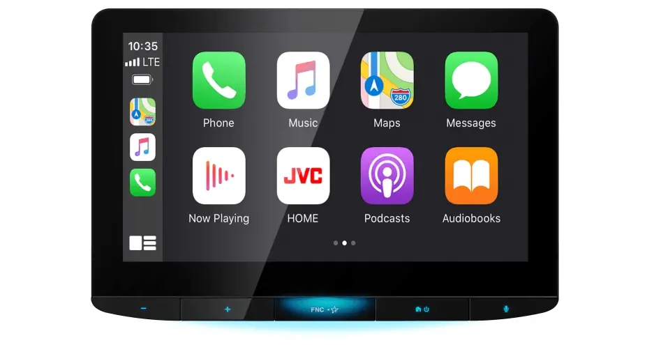 Jvc Kw-Z1000w 10.1" Digital Multimedia Receiver Apple Carplay/Android Auto 1