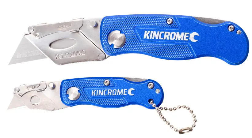 Kincrome Folding Utility Knife Set 2 Piece Lock-Back K060022 1