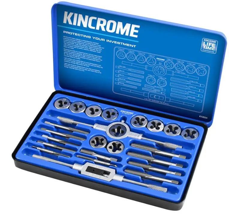 Kincrome Tap & Die Set 24 Piece Metric K12024 1