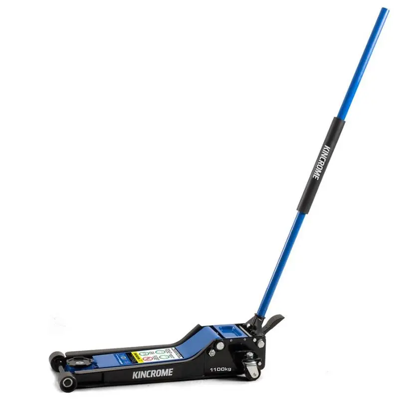 Kincrome Hydraulic Garage Jack - Super Low Profile 1,100Kg K12164 1