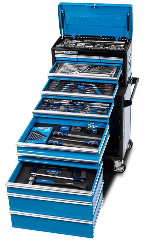 Kincrome Evolution Workshop Tool Kit 185 Piece 11 Drawer 26" K1225 1