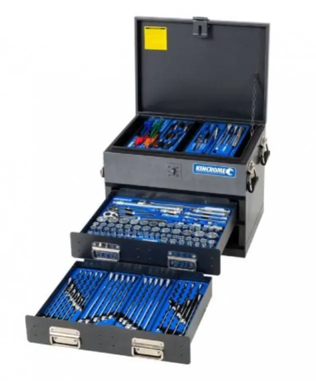 Kincrome 218 Piece 2 Drawer Ute Box Tool Kit K1249 1