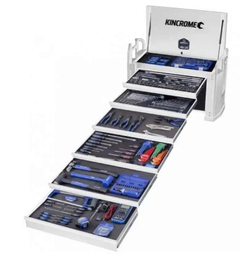 Kincrome 426 Piece 6 Drawer Off-Road Field Service Kit-White K1280w 1