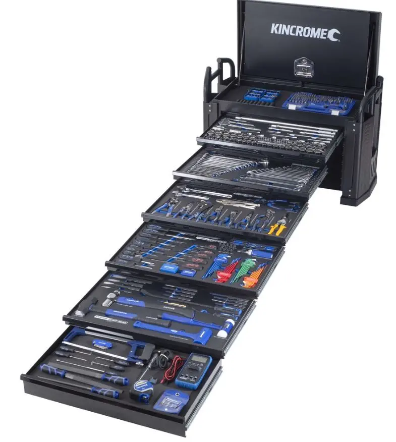 Kincrome 452 Piece 6 Drawer Off-Road Field Service Kit Black K1285 1