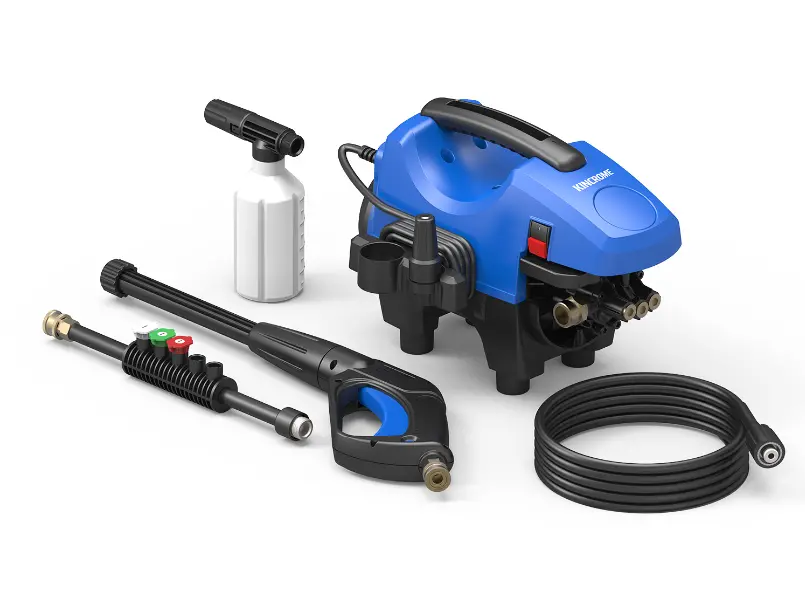 Kincrome 2100W Compact Electric High-Pressure Washer - 2400Psi - 7.2L/Min - 8M Hose K16253 1