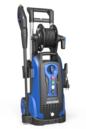 Kincrome 2100W Electric High-Pressure Washer - 2400Psi - 7.2L/Min - 8M Hose & Reel K16254 1