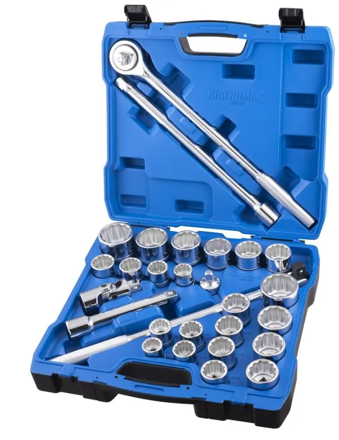 Kincrome Socket Set 28 Piece 3/4" Drive Metric & Imperial K28145 1