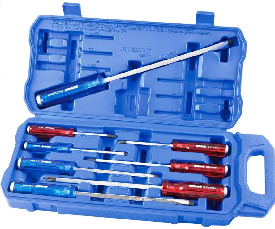 Kincrome Thru-Tang Screwdriver Set 8 Piece K5057 1