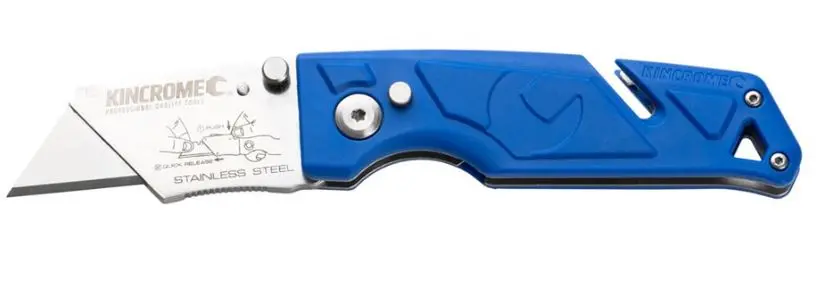 Kincrome Folding Utility Knife Plastic K6100 1