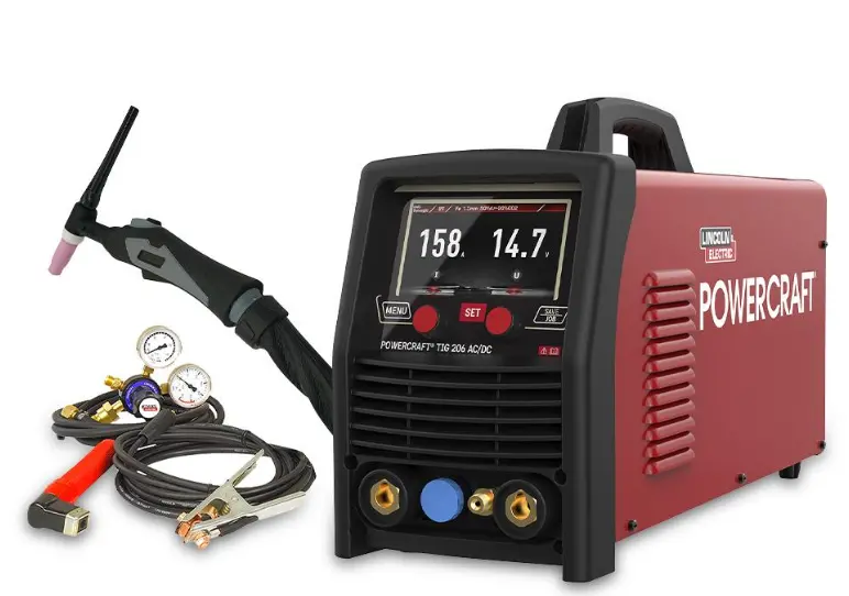 Lincoln Electric Powercraft 206 Ac/Dc Tig Welder 200Amps 240V/10 Amps K69079-1P 1