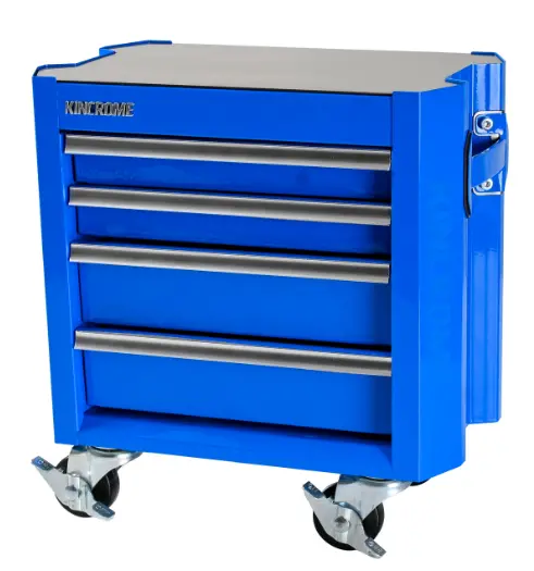 Kincrome Contour Mini Tool Trolley 4 Drawer 10”Blue K71024 1