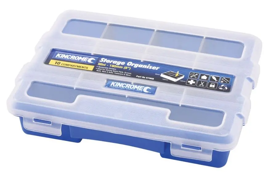 Kincrome Plastic Organiser Mini 190Mm (8") K7908 1