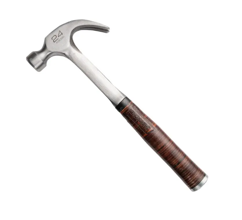 Kincrome Claw Hammer Leather Handle 24Oz Steel K9056 1