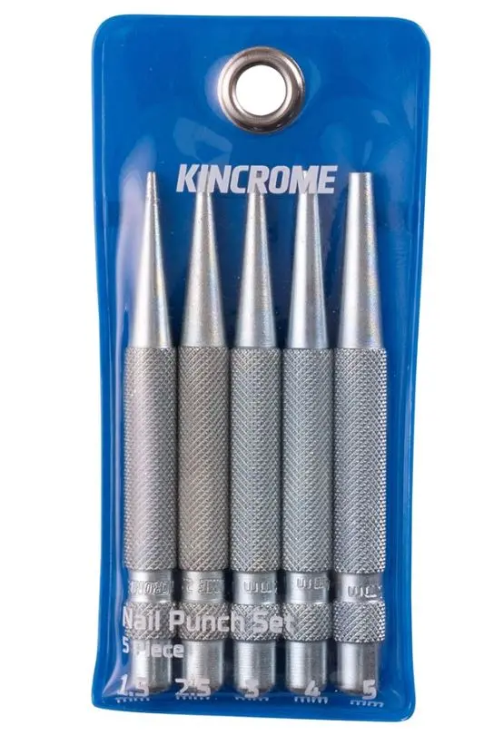 Kincrome Nail Punch Set 5 Piece K9479 1