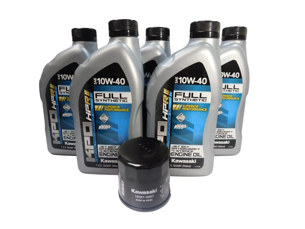 2011-2025 Kawasaki Ultra 300/310 Oil Change Kit With Filter Kaw185 1