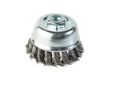 Union Industrial Cup Brush Twist Knot 75 Dia  Carbon Steel Kcc-34 4204442 1