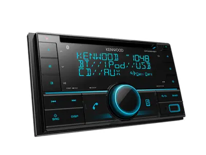 Kenwood Dpx524bt Double-Din Bluetooth Receiver W/Cd 1