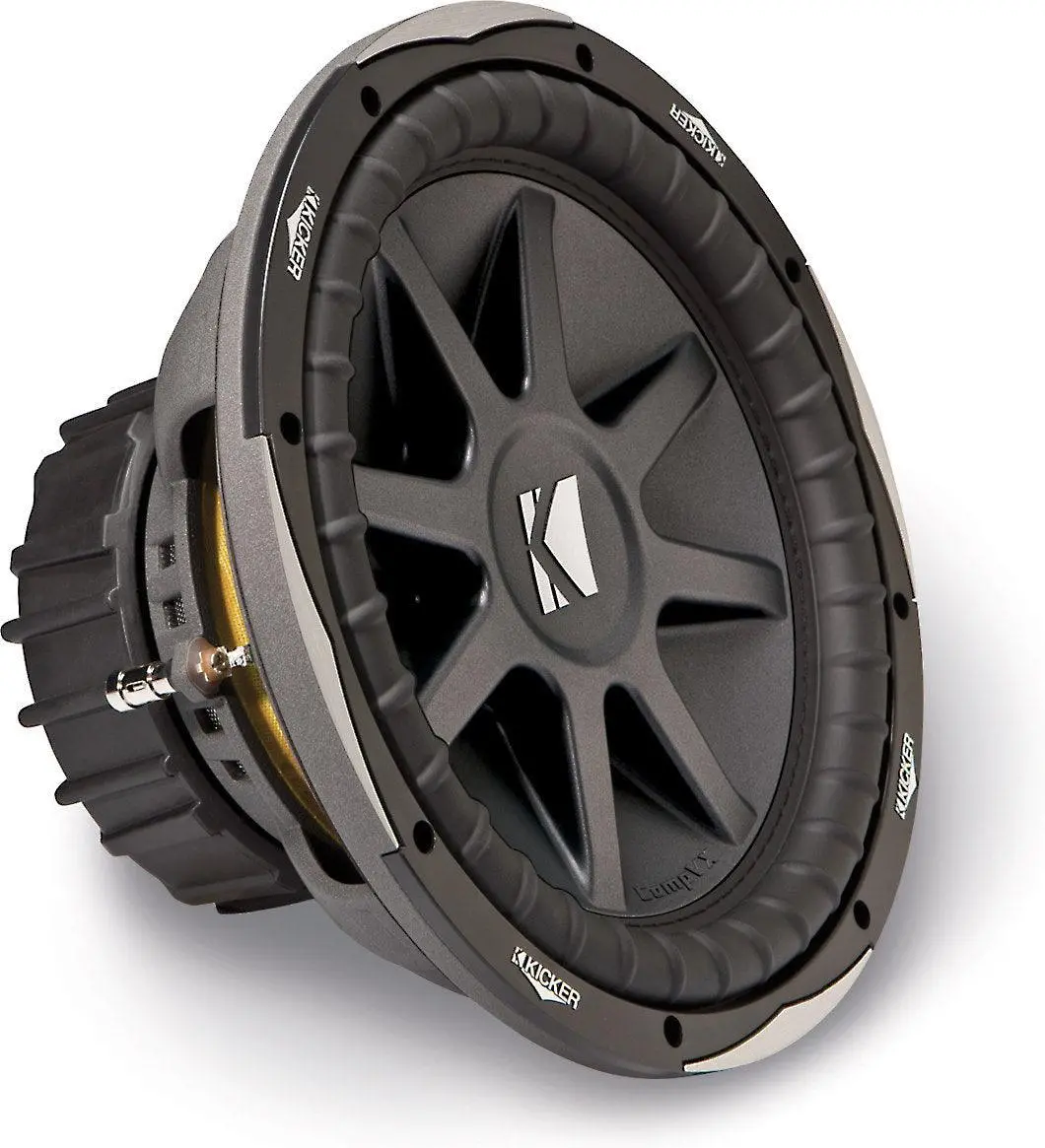 Kicker 10Cvx124 12" 1500W Dual 4 Ohm Car Subwoofer/Sub Cvx124 Cvx Compvx 1