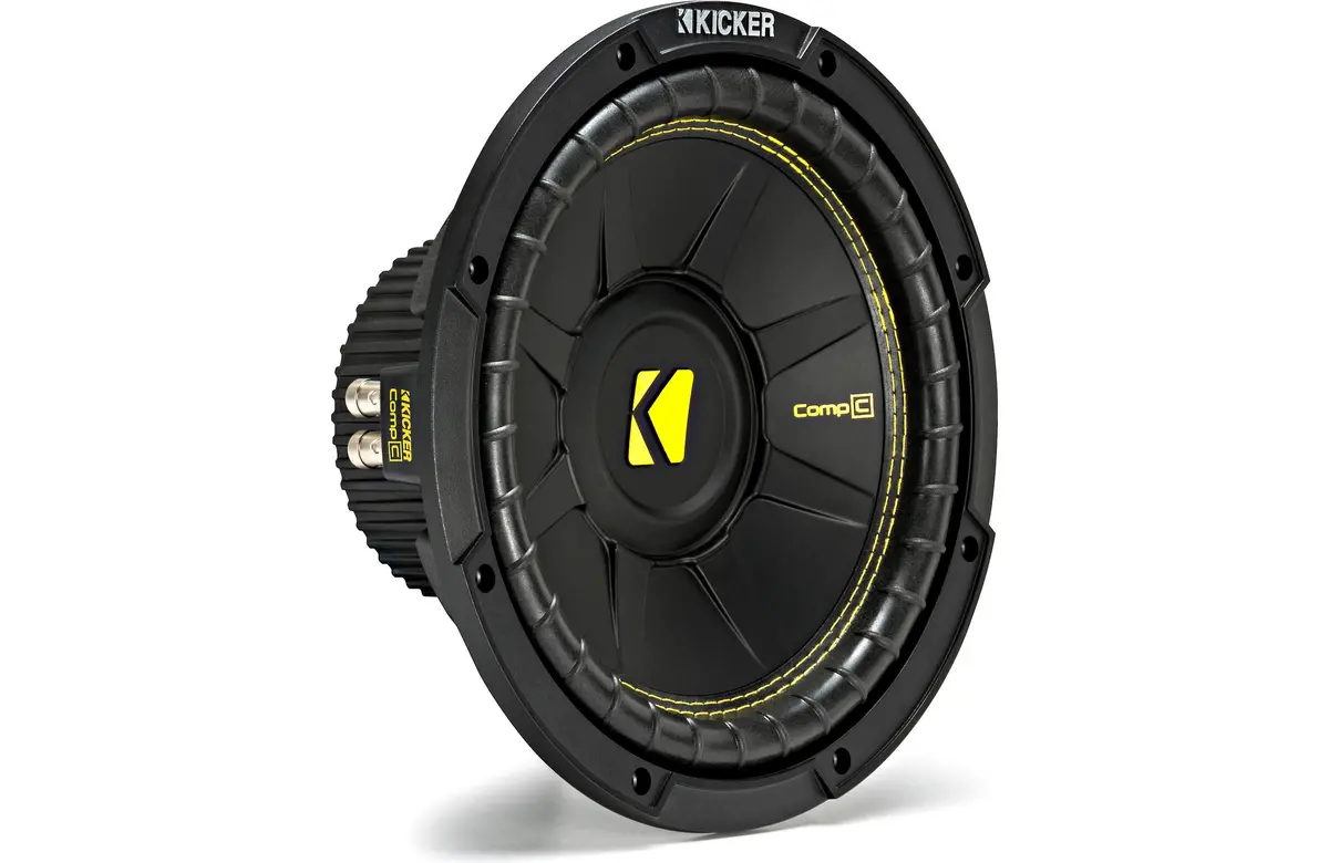 Kicker 44Cwcd104 10" Dual 4-Ohm Subwoofer 1