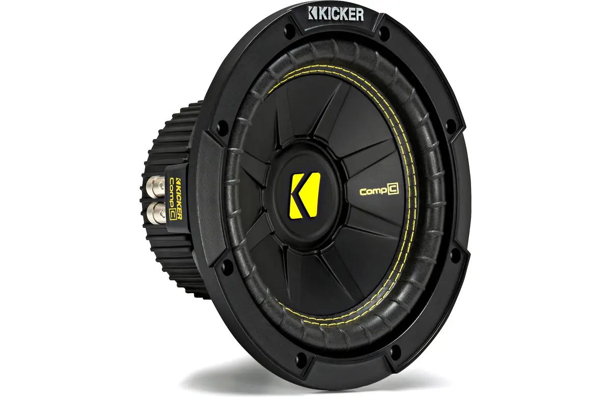 Kicker 44Cwcd84 8" Dual 4-Ohm Subwoofer 1