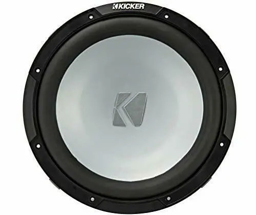 Kicker 45Km122 12" 350W 2-Ohm Marine/Powersports/Boat Subwoofer/Sub Km12 1