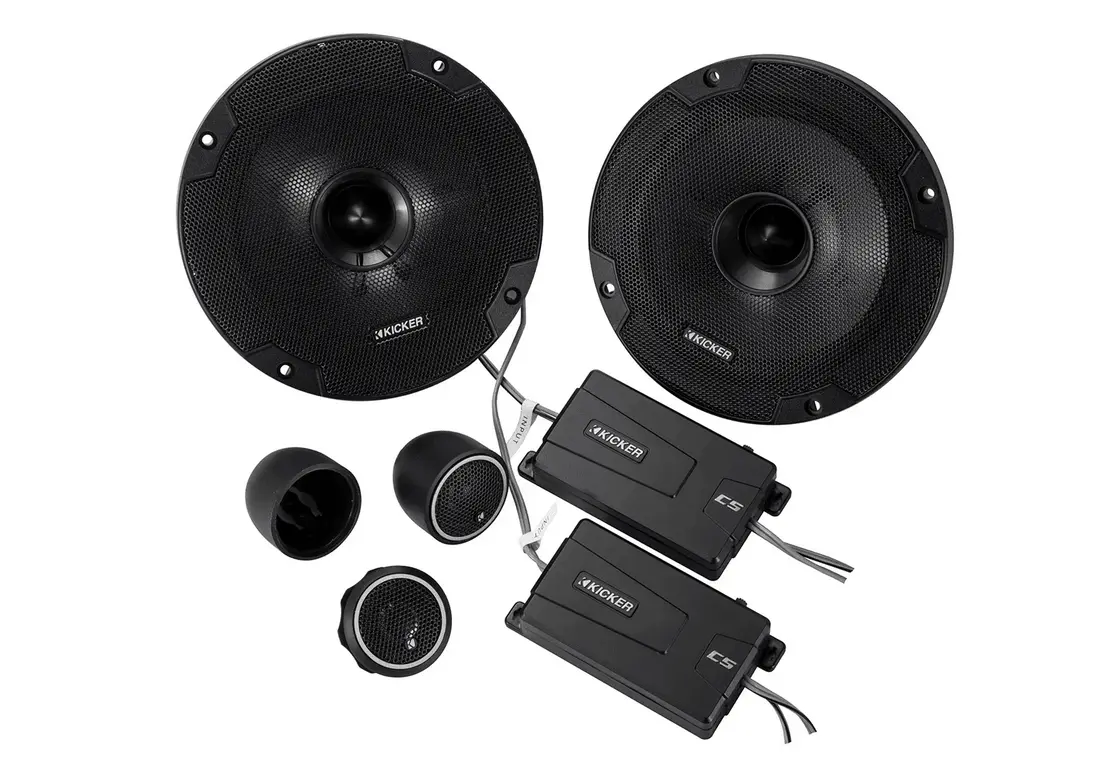 Kicker 46Css654 Cs-Series 6-1/2" 2-Way Component Speakers 1