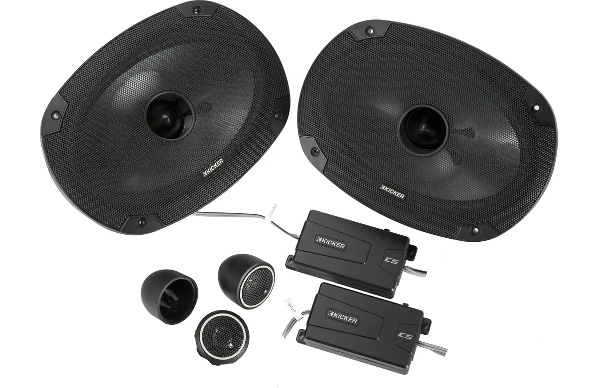 Kicker 46Css694 6"X 9" Component Speakers 1