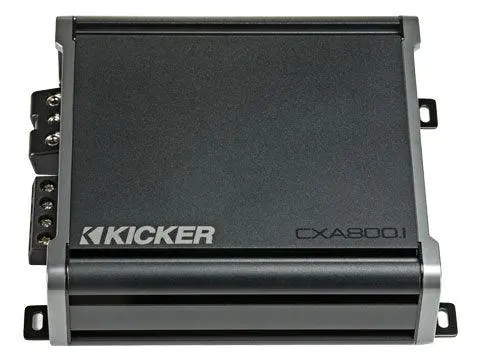 Kicker 46Cxa8001t 800 Watt Mono Block Car Audio Amplifier/Amp 1