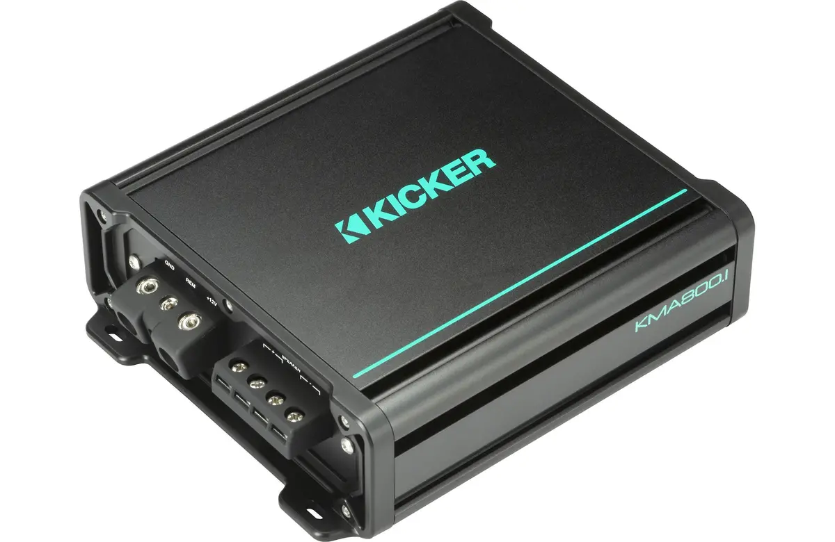 Kicker 48Kma800.1 800 Watt Marine Amplifier Monoblock 1