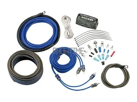 Kicker Ck4 4-Gauge Awg Amplifier/Amp Power Wire Kit+Rca+Fuse Holder Ck 1