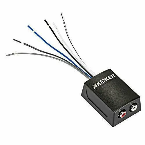 Kicker Kisloc2 2-Channel Line Out Convertor Loc Hi-Lo W/Remote Turn-On Wire 1