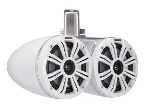 Kicker Kmtdc65w 6.5" 6-1/2" 390 Watt 7-Color Led Coaxial Tower System 1