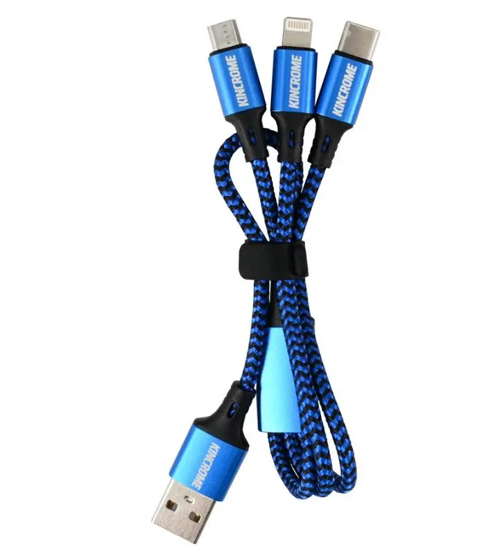 Kincrome Charging Cable 3-In-1 Kp1440 1