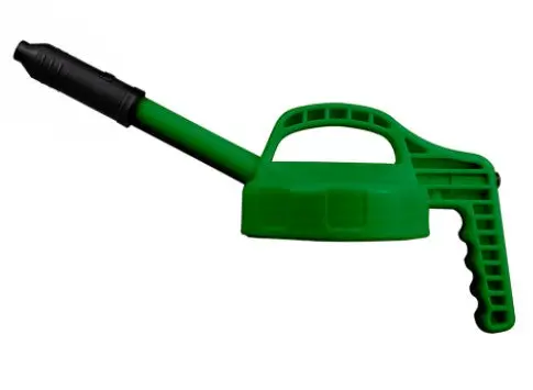 Lubemate Oil Can Stretch Spout Lid Green L-Oc-Gstlid 1